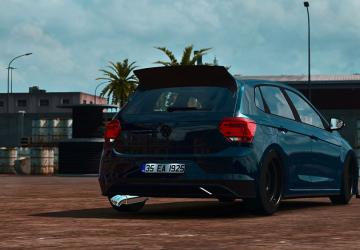 Мод Volkswagen Polo 2018 R-Line версия 1.0 для American Truck Simulator (v1.37.x)