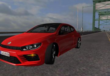 Мод Volkswagen Scirocco R версия 1.0 для American Truck Simulator (v1.31.x, 1.32.x)