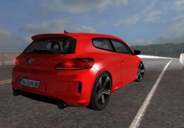 Мод Volkswagen Scirocco R версия 1.0 для American Truck Simulator (v1.31.x, 1.32.x)