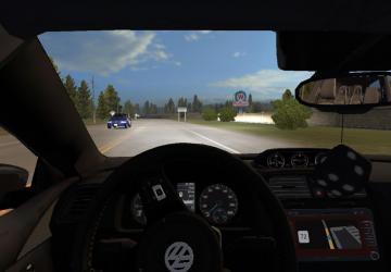 Мод Volkswagen Scirocco R версия 1.0 для American Truck Simulator (v1.31.x, 1.32.x)