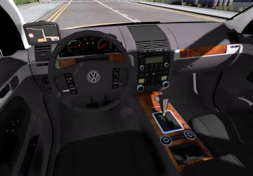 Мод Volkswagen Touareg версия 2.7 для American Truck Simulator (v1.49.x)