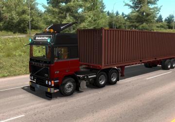 Мод Volvo F10-F12 версия 1.2 для American Truck Simulator (v1.35.x, 1.36.x)