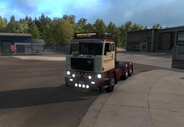 Мод Volvo F88 + BDF trailer версия 1.0 для American Truck Simulator (v1.32.x)