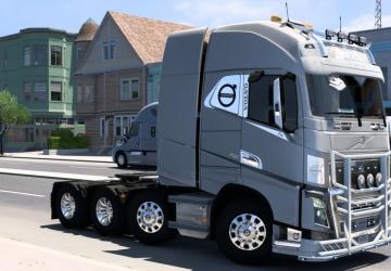 Мод Volvo FH16 2012 версия 1.1 для American Truck Simulator (v1.49.x)