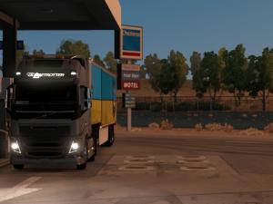 Мод Volvo FH16(2012 и 2009) Trucks версия 3.1 для American Truck Simulator (v1.28.x)