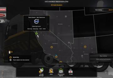 Мод Volvo FH16(2012 и 2009) Trucks версия 3.6 для American Truck Simulator (v1.31.x)