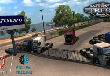 Мод Volvo FH16(2012 и 2009) Trucks версия 3.7 для American Truck Simulator (v1.31.x)