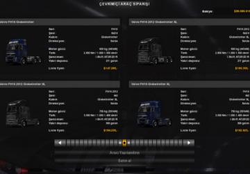 Мод Volvo FH16(2012 и 2009) Trucks версия 3.7 для American Truck Simulator (v1.31.x)