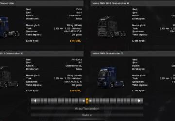 Мод Volvo FH16(2012 и 2009) Trucks версия 6.3 для American Truck Simulator (v1.39.x)