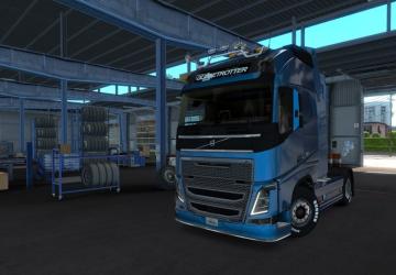 Мод Volvo FH16(2012 и 2009) Trucks версия 6.3 для American Truck Simulator (v1.39.x)