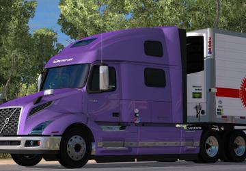 Мод Volvo VNL 2019 версия 1.0 для American Truck Simulator (v1.31.x, 1.32.x)