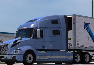 Мод Volvo VNL 2019 версия 1.0 для American Truck Simulator (v1.31.x, 1.32.x)