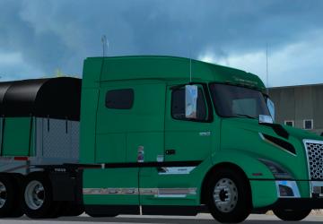 Мод Volvo VNL 2019 версия 1.0 для American Truck Simulator (v1.31.x, 1.32.x)