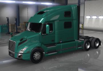 Мод Volvo VNL 2019 версия 1.0 для American Truck Simulator (v1.31.x, 1.32.x)