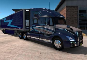 Мод Volvo VNL 2019 версия 2.16 для American Truck Simulator (v1.32.x, 1.33.x)