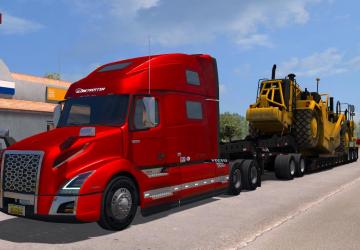 Мод Volvo VNL 2019 версия 2.19 для American Truck Simulator (v1.35.x)