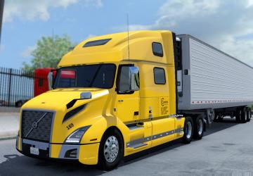 Мод Volvo VNL 2019 версия 2.21 для American Truck Simulator (v1.35.x)