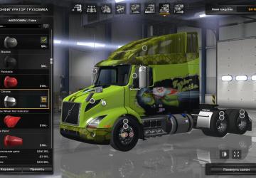 Мод Volvo VNR 2018 версия 14.06.18 для American Truck Simulator (v1.31.x, 1.32.x)