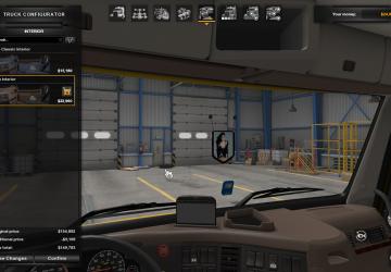 Мод Вымпелы с девушками версия 1.0 для American Truck Simulator (v1.35.x, - 1.40.x)