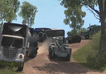 Карту West Of Honduras Map версия 3.0 для American Truck Simulator (v1.36.x, 1.37.x)