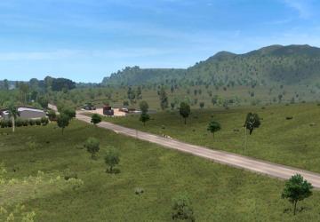 Карту West Of Honduras Map версия 3.1 для American Truck Simulator (v1.36.x, 1.37.x)