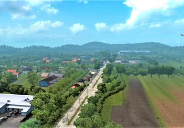 Карту West Of Honduras Map версия 4.1 для American Truck Simulator (v1.39.x)