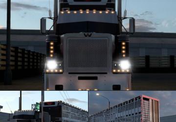 Мод Western Star 4900 EX версия 1.0 для American Truck Simulator (v1.46.x)