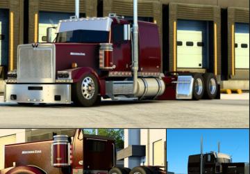 Мод Western Star 4900 EX версия 1.0 для American Truck Simulator (v1.46.x)