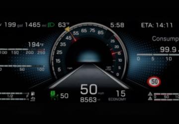 Мод Western Star 49X & Freightliner Cascadia Improved Dashboards v1.2.4 для American Truck Simulator (v1.46.x)