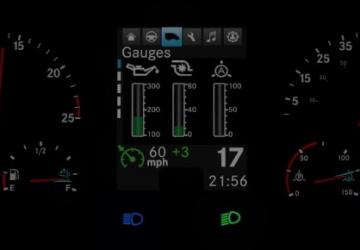 Мод Western Star 49X & Freightliner Cascadia Improved Dashboards v1.2.4 для American Truck Simulator (v1.46.x)