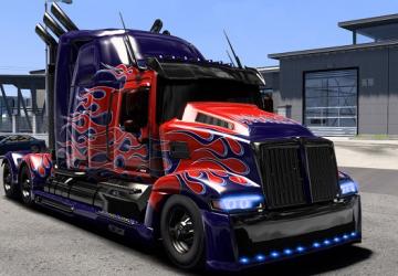 Мод Western Star 5700 версия 08.06.24 для American Truck Simulator (v1.50.x)