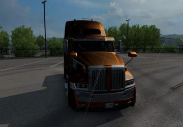 Мод Western Star 5700 EX версия 1.1 для American Truck Simulator (v1.32.x, - 1.34.x)