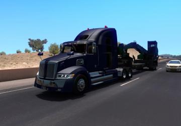 Мод Western Star 5700 EX версия 1.3 для American Truck Simulator (v1.35.x, - 1.37.x)