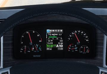 Мод Westernstar 49X Improved Dashboard версия 1.0 для American Truck Simulator (v1.43.x)
