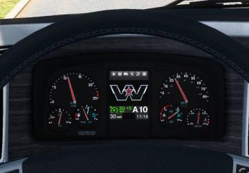 Мод Westernstar 49X Improved Dashboard версия 1.1 для American Truck Simulator (v1.46.x)