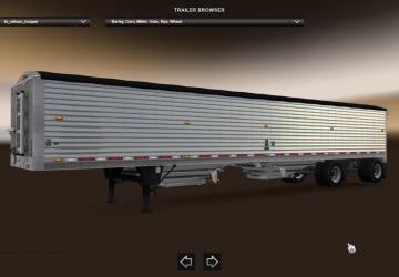 Мод Wilson Pacesetter grain hopper версия 1.0 для American Truck Simulator (v1.32.x, - 1.34.x)