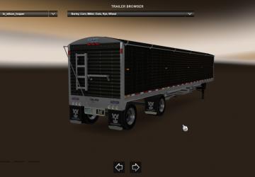 Мод Wilson Pacesetter grain hopper версия 1.0 для American Truck Simulator (v1.32.x, - 1.34.x)