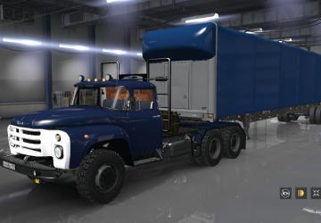 Мод Зил-130-131-133 версия 1.0 для American Truck Simulator (v1.31.x, 1.32.x)