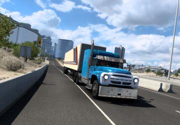 Мод Зил 130/131/133 + Версия «Америка» версия 1.0 для American Truck Simulator (v1.43.x-1.45.x)