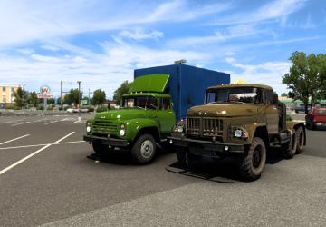 Мод Зил 130/131/133 + Версия «Америка» версия 2.0 для American Truck Simulator (v1.46.x)