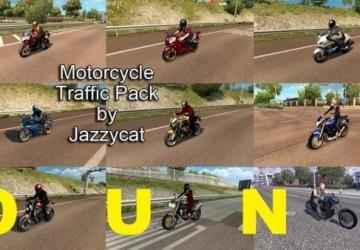 Мод Звуки для  Motorcycle Traffic Pack версия 1.3 для American Truck Simulator (v1.29.x, - 1.31.x)