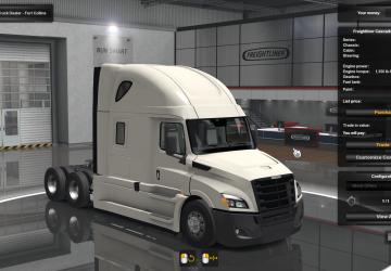 Новый грузовик Freightliner Cascadia