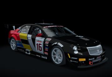 Мод 2004 Cadillac CTS-V Race car версия 1.1 для Assetto Corsa