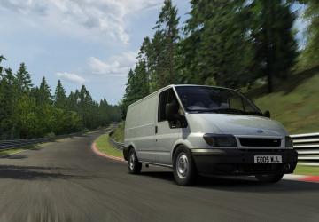 Мод 2005 Ford Transit версия 1.0 для Assetto Corsa