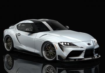 Мод 2020 Toyota Supra GR A90 PURE800 версия 1.0 для Assetto Corsa