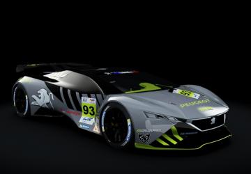Мод 2022 Peugeot Vision GT GR.3 версия 1.0 для Assetto Corsa