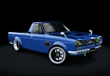 Мод 687 Bros Nissan Skyline GTR PIICK UP версия 1.0 для Assetto Corsa