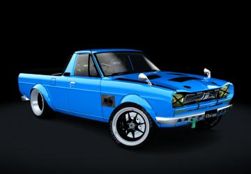 Мод 687 Bros Nissan Skyline GTR PIICK UP версия 1.0 для Assetto Corsa