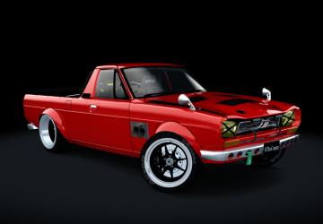 Мод 687 Bros Nissan Skyline GTR PIICK UP версия 1.0 для Assetto Corsa