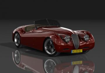 Мод A5 Jaguar XK120S версия 1.3 для Assetto Corsa